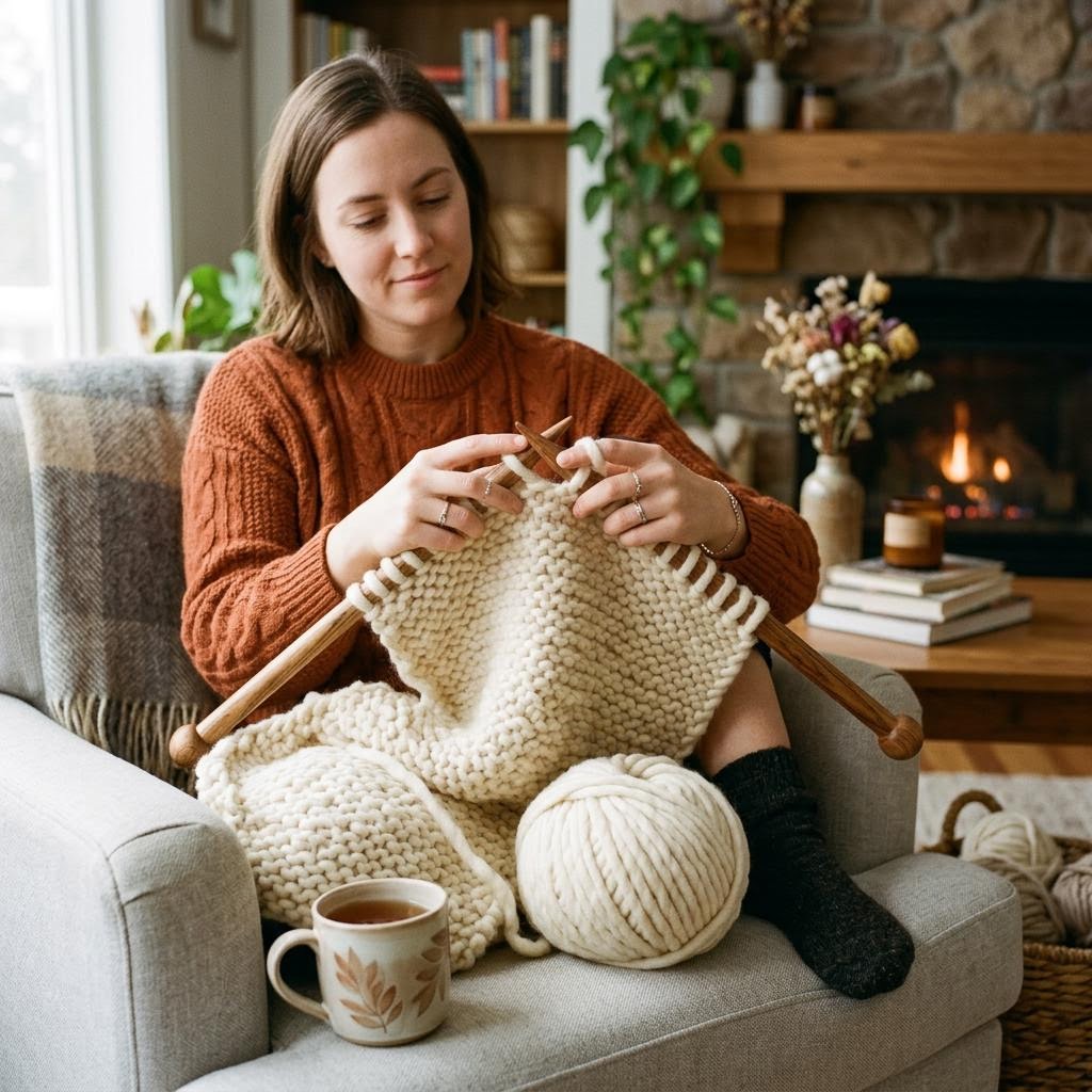 How to Knit a Scarf: The Ultimate Beginner's Project