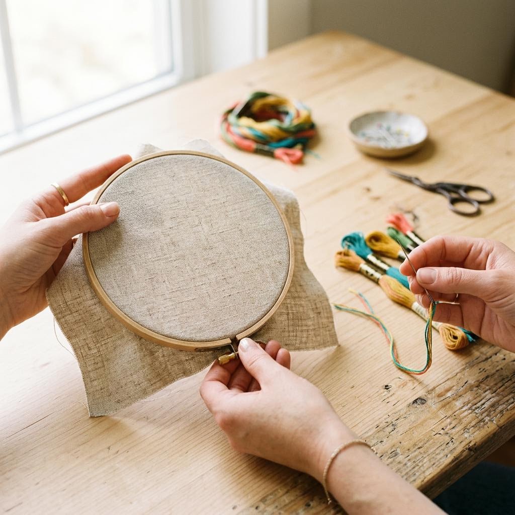 Step 1: Prepare Your Hoop and Thread