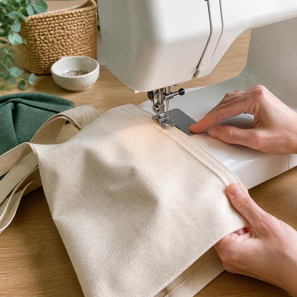 Step 2: Sew the outer bag.